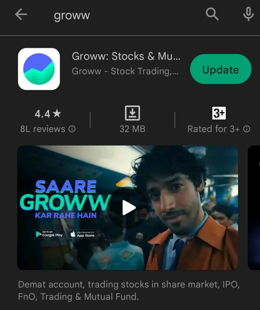 Groww App 
